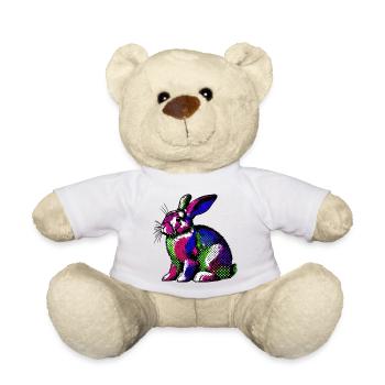 Lapin - Nounours - blanc - Devant