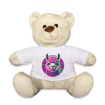Alpaka - Teddy - Weiß - Vorne