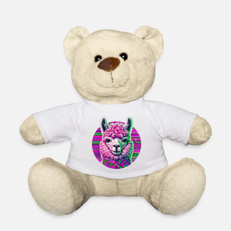 Alpaka - Teddy - Weiß