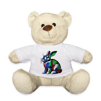 Lapin - Nounours - blanc - Devant