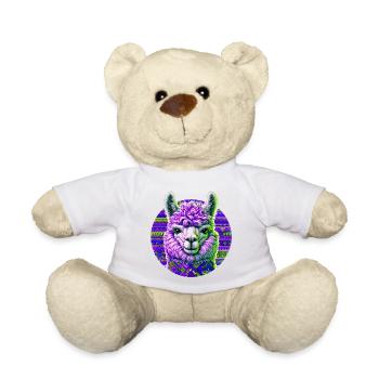 Alpaca - Teddy Bear - white - Front