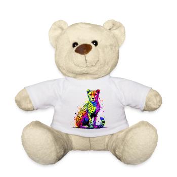 Guépard - Nounours - blanc - Devant