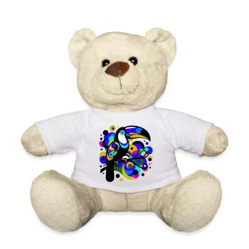 Tukan - Teddy - Weiß - Vorne