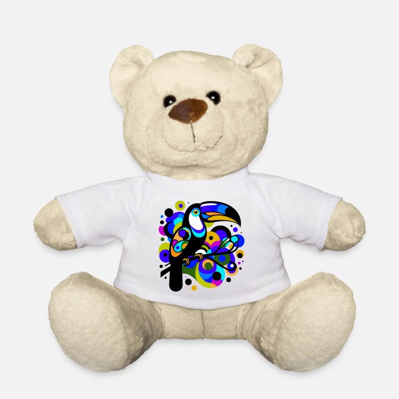 Tukan - Teddy - Weiß
