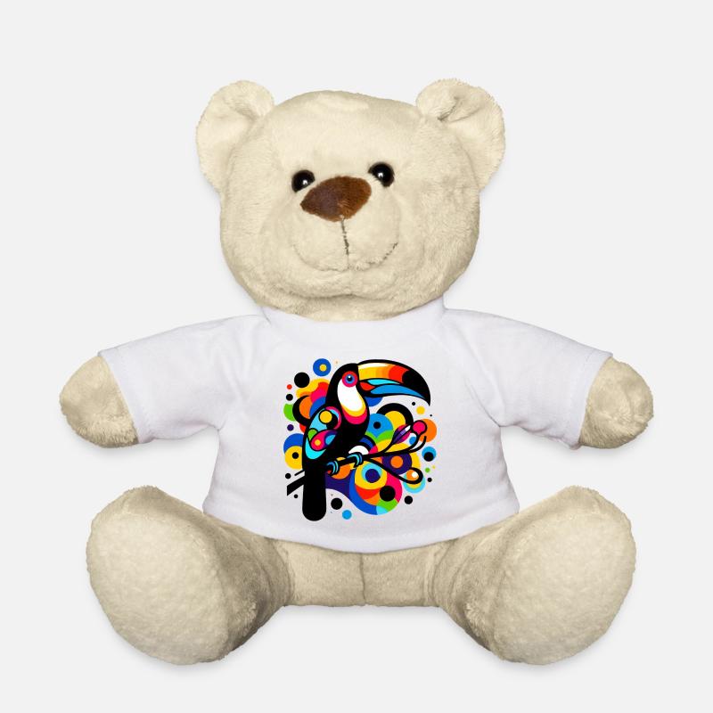 Tukan - Teddy - Weiß