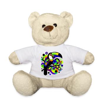 Tukan - Teddy - Weiß - Vorne