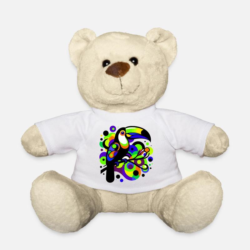 Tukan - Teddy - Weiß