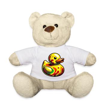 Caneton Canard Canard Canard - Nounours - blanc - Devant