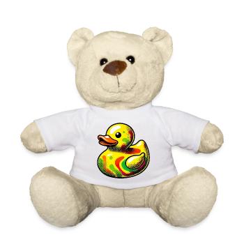 Caneton Canard Canard Canard - Nounours - blanc - Devant