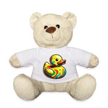 Duckling Duck Duck Duck - Teddy Bear - white - Front