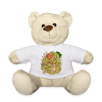 Ramen!! - Teddy Bear - white - Front