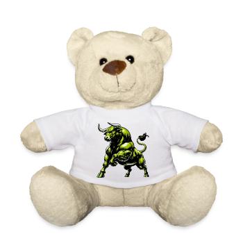 Stier - Teddy - Weiß - Vorne
