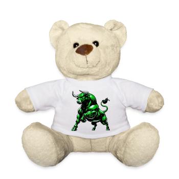 Stier - Teddy - Weiß - Vorne