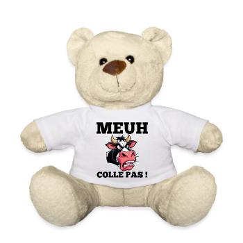 auto, fahren, fahren - Teddy - Weiß - Vorne