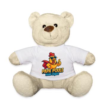Poulet Style Mode Chic - Nounours - blanc - Devant
