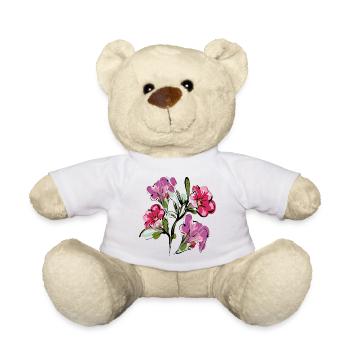 Blumenstrauß Flowers - Teddy - Weiß - Vorne