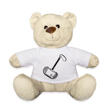 Mjölnir new look - Teddy Bear - white - Front