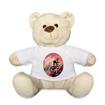 Radfahren am Mont Ventoux bei Sonnenuntergang - Teddy - Weiß - Vorne