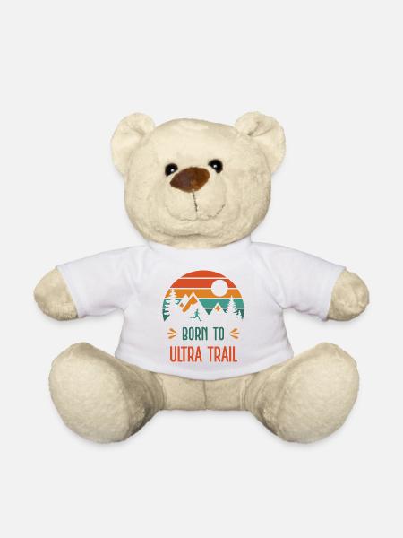 Né pour l’Ultra Trail - Nounours - blanc