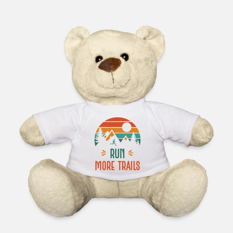 Lauf mehr Trails - Teddy - Weiß