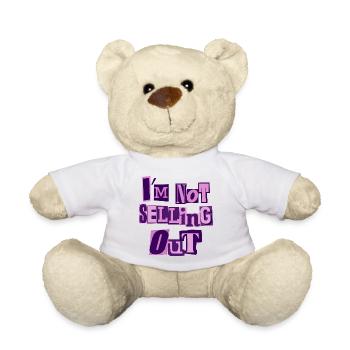 Ich verkaufe mich nicht (rosa) - Teddy - Weiß - Vorne
