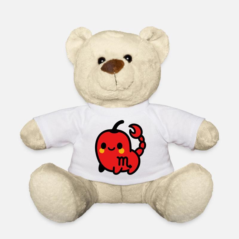 Sweet Chili Scorpion - Teddy Bear - white