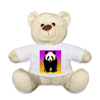 panda - Nounours - blanc - Devant