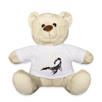 Scorpion étoilés - Nounours - blanc - Devant