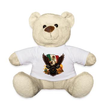 Eagle Rider – Wild Road Spirit - Teddy Bear - white - Front