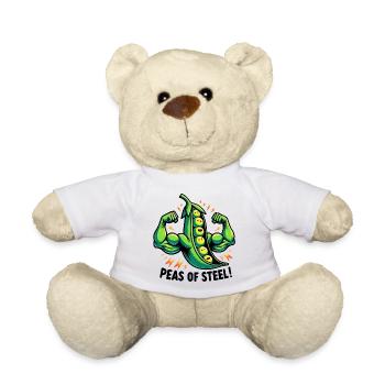 Erbsen aus Stahl - Teddy - Weiß - Vorne