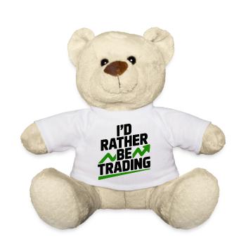 Ich würde lieber handeln - Teddy - Weiß - Vorne