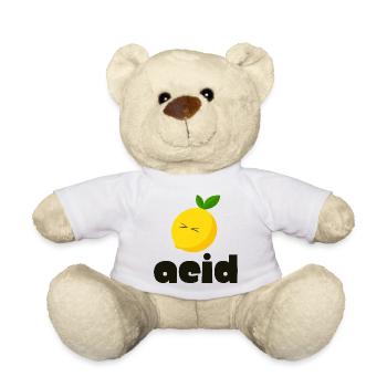 ACID - Teddy Bear - white - Front