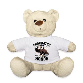 Aigle de graduation - Nounours - blanc - Devant