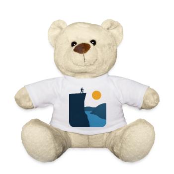 Preikestolen – Norwegisches WahrzEichen - Teddy - Weiß - Vorne