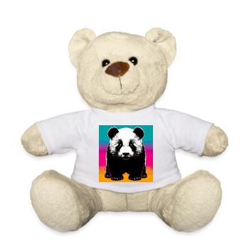 Panda - Teddy - Weiß - Vorne