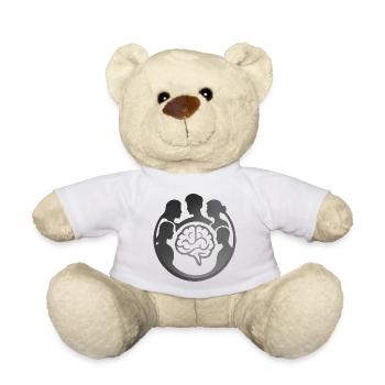 Cercle cérébral communautaire - Nounours - blanc - Devant