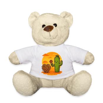 L’amour dans les endroits les plus arides - Nounours - blanc - Devant