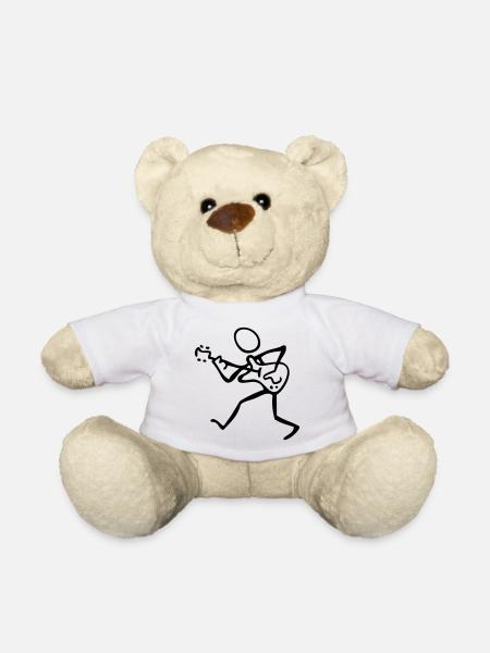 guitariste - Nounours - blanc