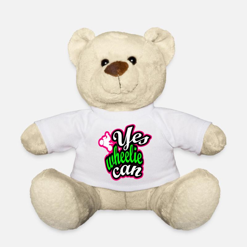 Wheelie Streetstyle Design - Teddy - Weiß