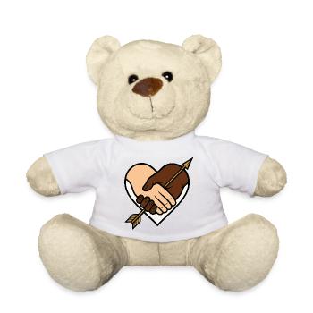 L’amour sans limites - Nounours - blanc - Devant