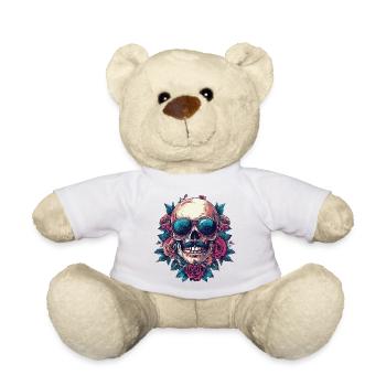 Skelett Bunt - Teddy - Weiß - Vorne