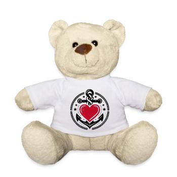 Glaube Liebe Hoffnung - Teddy - Weiß - Vorne