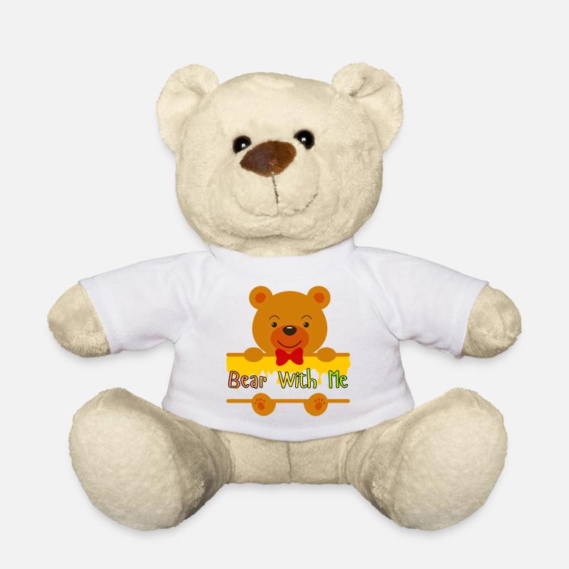 Bär mit mir süßes Teddy-Design - Teddy - Weiß
