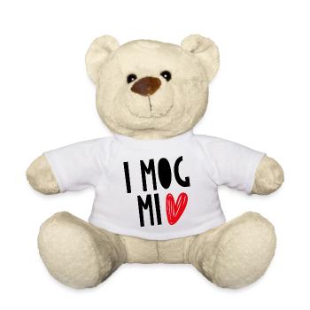 « JE MOG MI » - Nounours - blanc - Devant