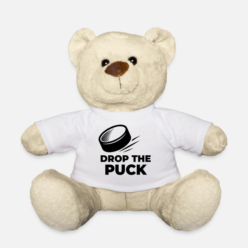 DROP_THE_PUCK - Nounours - blanc