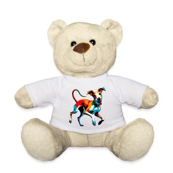 Silly Galgo Nr6 - Teddy Bear - white - Front