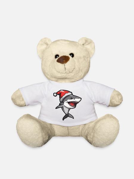Hai Weihnachten - Teddy - Weiß