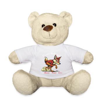 Pfuschi McPush Meister des Pfusches - Teddy - Weiß - Vorne
