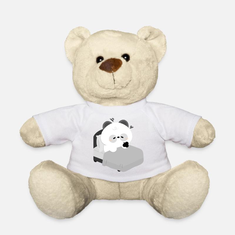 Letto Panda Stanco - Orsetto - bianco