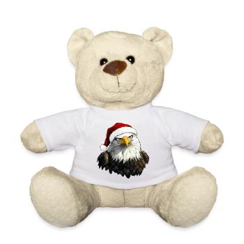 Weihnachtsmann Adler - Teddy - Weiß - Vorne